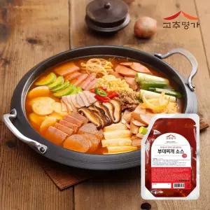 [유토피아]고추명가 부대찌개소스 2kg 찌개양념장 식당업소 부대찌개 부대찌개양념 식자재