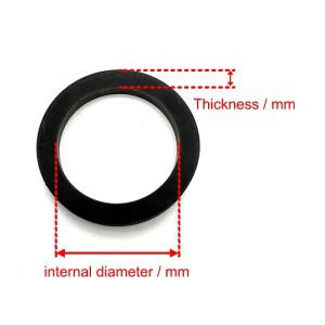 호환 1Pcs 두께 유휴 휠 벨트 루프 아이들러 풀리 고무 링 카세트 데크 테이프 레코더 오디오 스테레오 플