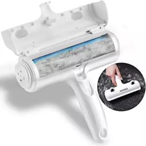 ACE2ACE 반려동물 털 제거 도구 재사용가능 보푸라기 롤러 먼지통 셀프 클린 고양이 제거기 쇼파 가구 카펫