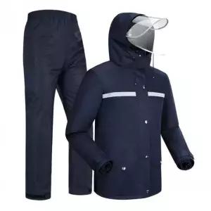 [알티피아]골프용 방수 상하의 오토바이 네이비 우비 바람막이