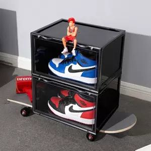 3컬러 신발슈케이스 수납용 슈케이스 투명슈케이스 신발수납함 스니커즈