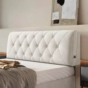 가죽 대형 쿠션 침대 벽 방수 등받이 스플릿 삼각