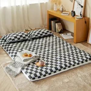 국내제작 체스 매트리스패드 온수매트 커버 겨울침구 겸 매트리스 커버