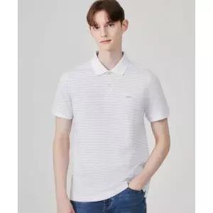 (MD PICK) 게스 GUESS 사각미니 로고 체인 스트라이프 폴로 반팔티 MN2K1312 149870