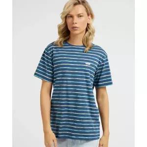 (MD PICK) 게스 GUESS 사각미니 로고 멜란 스트라이프 반팔티 MN2K1311 149865