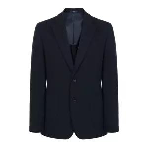 [바쏘옴므] 울 블렌디드 투톤 솔리드 저지 자켓(BSY1JS43A)