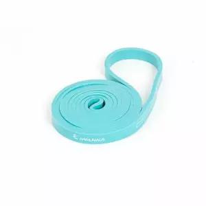 전신운동 13mm 라텍스 헬스 스트랩 밴드 아쿠아블루