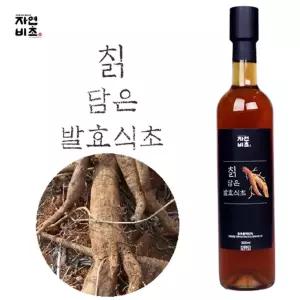 칡담은 발효식초 500ml/칡/음료/탄산/청량/체지방/부기조절/소화/간편/촉친/홍차/에이드/다이어트/콤부차