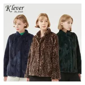 진도모피 진도 Klever 데일리 스크랩 유색 밍크자켓 (K5W2MJ04_)1119084