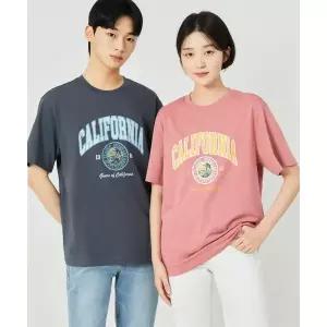 (MD PICK) 게스 GUESS 3color 유니 세미오버핏 빈티지 로고 반팔티 NP2KE409 149757