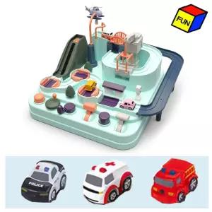 빙글빙글 어드벤쳐 트랙 미니자동차 미니카3종 포함/게임/유아동/놀잇감/선물/키즈/모형/장난감/어린이