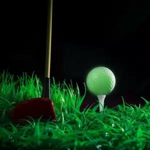 용품 라운딩 형광공 공 야광공 야간 골프 볼 야간라운딩 형광 연습공 야광
