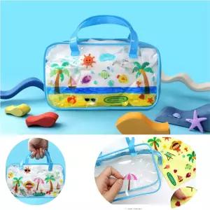 내가 만든 여름 여행가방 투명 비치백 5세트 학습놀이 놀며배우며
