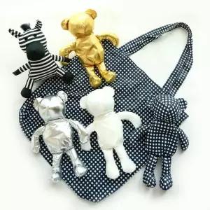 곰 곰돌이 인형 장바구니 시장 가방 백참 키링 예쁜 귀여운 5종 에코백 접이식 휴대용