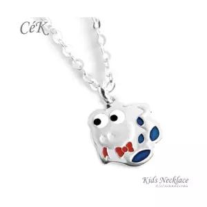 클루아조네코리아 키즈 은목걸이 스터링실버 뱀 각인가능 CeK Kids 8116KN