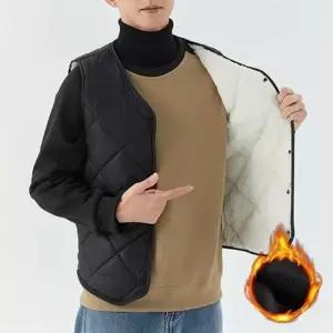 소프트남성 기모 퀼팅 레이어드 베스트