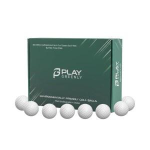 수용성 골프공 | 드라이빙 레인지, 오션, 레이크를 위한 이상적인 연습 또는 선물 공 생분해성이며 빠르게 물에 녹습니다 토너먼트 코스 플레이용은 아닙니다