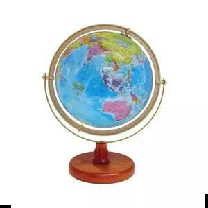 용품 55700 서전 지구본 개(1개입) SJ-260-G1 H40cm/원목받침