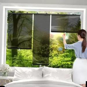 햇빛가리개 붙이는블라인드 창문햇빛가리개 미니셀프 베란다 주방