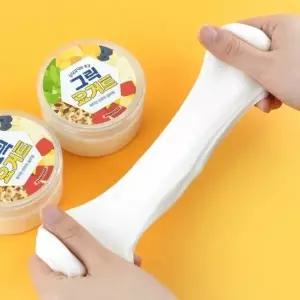 ( )그릭요거트 슬라임 170g 꾸덕한 질감 사과향 미술놀이 클레이 만들기 선물