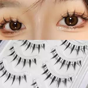 통 인조 붙이는 속눈썹 메이크업 MJ09 단품 아이래쉬 예쁜 자연스러운 가닥 일회용 인형