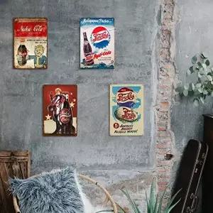 누카 콜라 빈티지 철제 액자 인테리어 소품 (KYR-WCC0141)