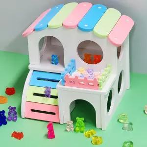 조립 소동물 하와이안 빌라