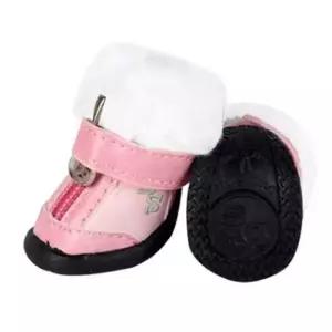 따뜻한 겨울산책 발바닥 보온기능 애견겨울양말 강아지신발