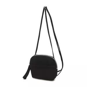 헤지스 HAZZYS [여행] [PUPPY] 블랙 나일론 패딩 투포켓 파우치 겸 크로스백 HIWA4FH11BK