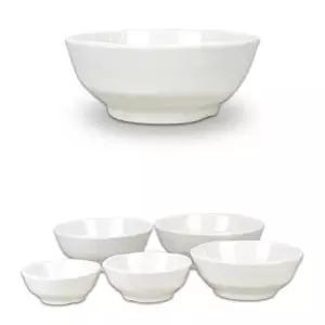 [조르지오]멜라민 SW93BO20 한식 대접 라면 우동 국수 그릇 23.2cm 21호