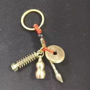 합격 부적 수능 황동 키링 시험 경면주사 액막 열쇠고