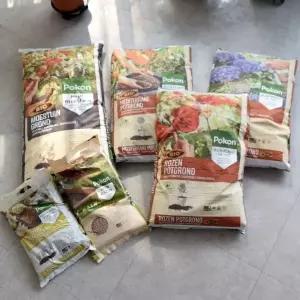 네덜란드 포콘 BIO 분갈이 흙 - 다육이 선인장 5L/조약/미니볼/맥반/다육/색깔/족관/마노/상추/모래