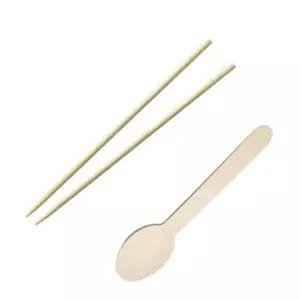 영수 일회용 나무 수저세트 젓가락 숟가락 세트 50P/가성비젓가락/배달용젓가락/배달젓가락