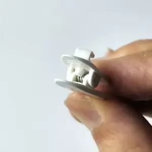 이어폰선 무전기선 정리 집게 클립 케이블