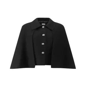 듀엘 케이프 스타일 트위드 자켓 L251PSF001 883079