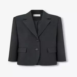 [보브VOV] 백 버튼 디테일 싱글 자켓 (7156110002)