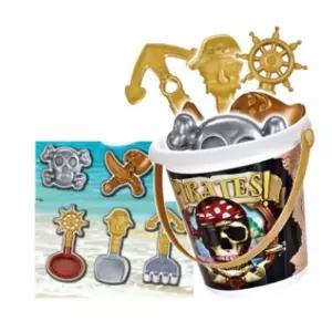 해적 양동이 모래놀이/어린이/소꿉/장난감/샌드/만들기/키네틱/용품/목욕/놀이터/꾸미기/모래/실내/완구