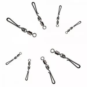 전천후 낚시채비 원터치 회전 도래 양방향 조립 부자 접속 부품