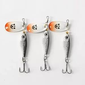 배스낚시 스피너루어 꺽지용 회전블레이드 미끼