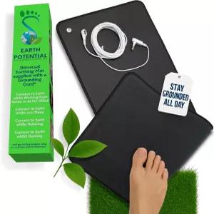 범용 접지 매트 지구의 에너지를 활용하여 순환과 수면을 개선하세요. 키보드 마우스 게이밍 책상 발 침대