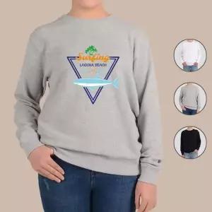 [하프클럽/알티피아]맨투맨 전색상 여름휴가 해변 여행 서핑 g 프린트셔츠