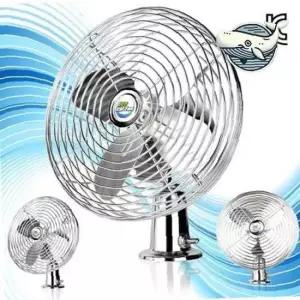 차량용 메탈 클립형 팬 에코 선풍기 사용