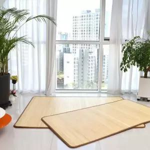 국내산 쿠션 백죽 왕대나무자리 슈퍼싱글(100x200)