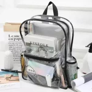야구 직관 가방 아이돌 덕질 클리어 PVC 투명 백팩