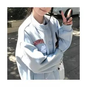 여자맨투맨티 빈티지 강아지 타월 자수 카디건 남녀 추동 커플 맨투맨 ible4