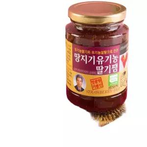 땅지기 유기농 딸기잼 600g2병