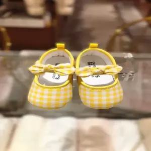 [아가방] 데이 체크  리본 보행기화 (01T076353)