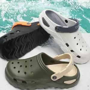 남자 물놀이신발 슬리퍼겸용 슬링백스트랩 아쿠아슈즈 WEE8BFC