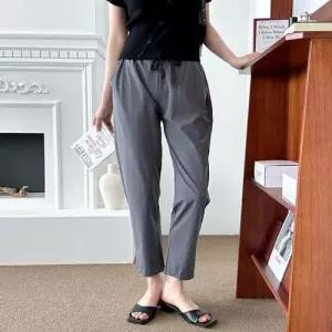 여자 여름팬츠 아이스 배기팬츠 밴딩팬츠 쿨 배기바지 WEF1060