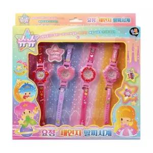 4종 시계줄 변신 어린이손목시계 어린이집입학선물 어린이집선물 인형시계